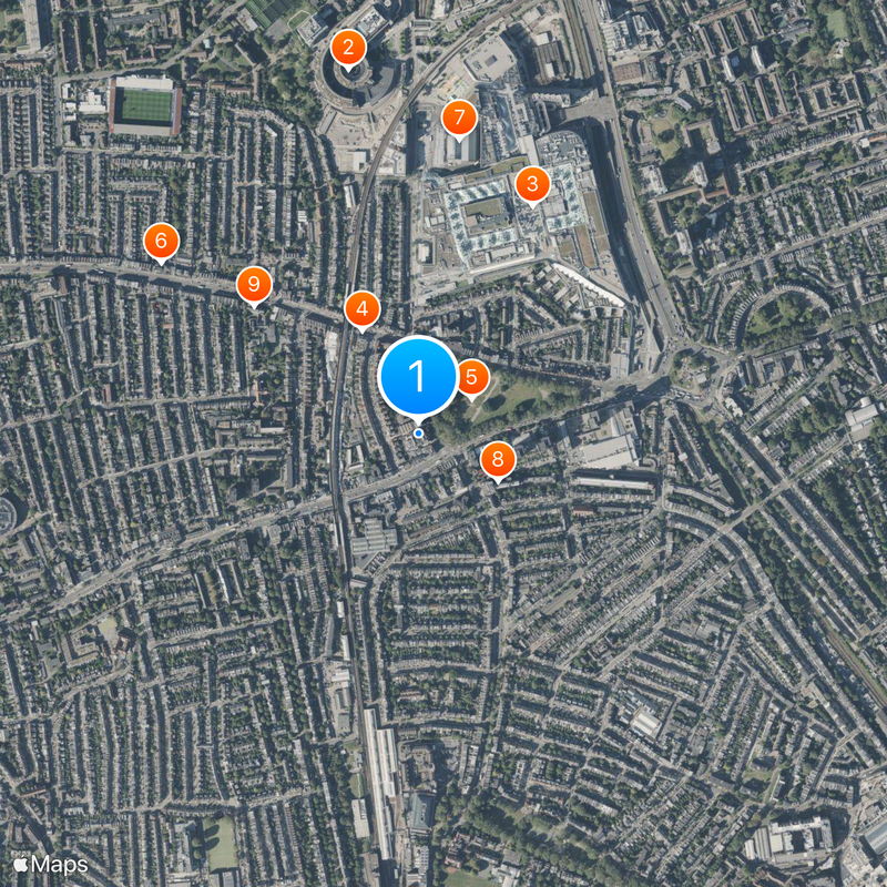 Shepherd's Bush Empire Map