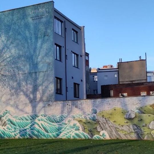 Wandmalerei, Kunstwerk