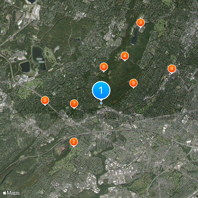 Paper Mill Playhouse Mapa