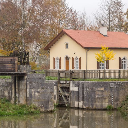Schleuse 11 des Ludwig-Donau-Main-Kanals