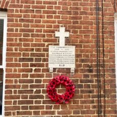 War Memorial Plaque Attached to 34 and 36 Albert Street