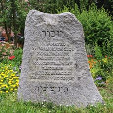 Památník příbramských Židů a jejich synagogy v Pivovarské ul. v Příbrami