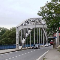 Bridge of Hlučínská street over the Oder in Ostrava
