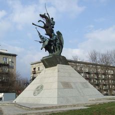 Monument to American-Polish soldiers