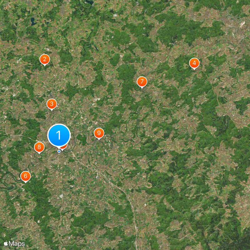 Limburg-Weilburg Map