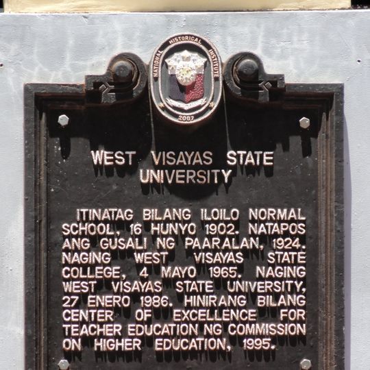 West Visayas State University historical marker