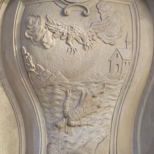 Súsošie sv. Floriána, reliéf figurálny II.