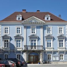 Sog. Georgen- oder Posthaus mit Rossstall und Waaghaus sowie Gartenpavillon