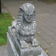 Скульптуры «Сфинксы» (две скульптуры, искусственный камень) (Светлогорск)