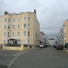 The South Beach Hotel and area railings