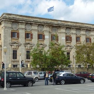 Main post office in Rhodes