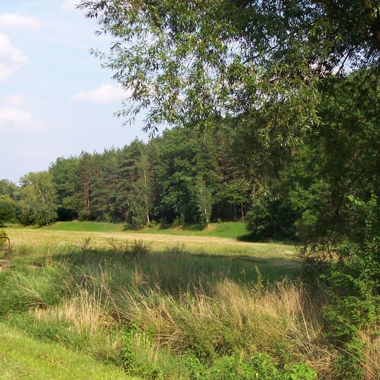 Lávka ulice U lomu přes Říčanský potok