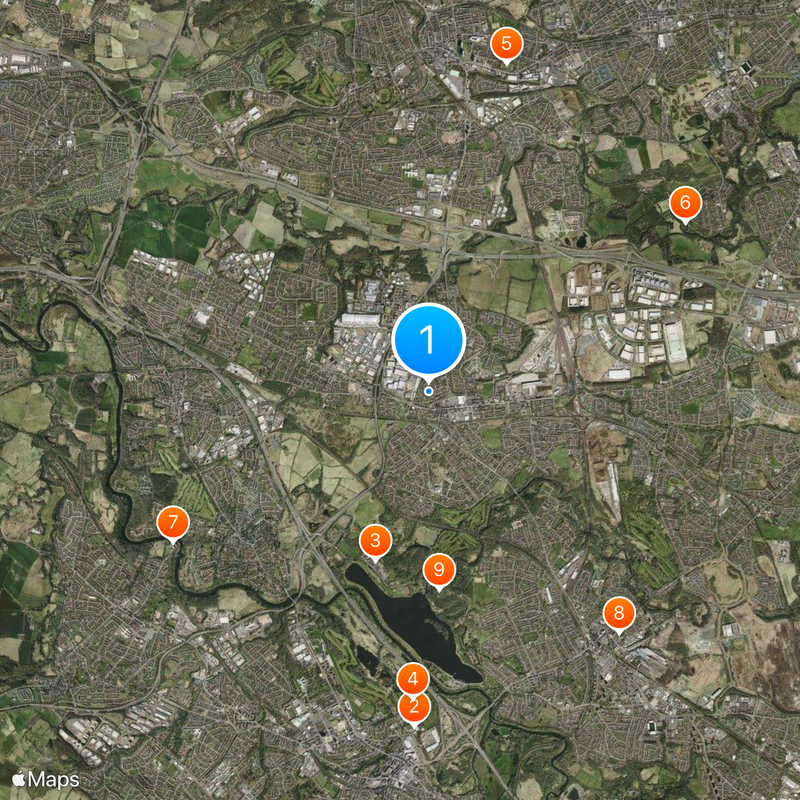 Bellshill Map