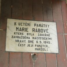 Pamětní deska Marie Rábové