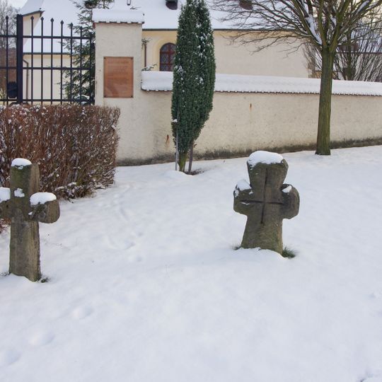 Penitence cross in Královské Poříčí with a cross
