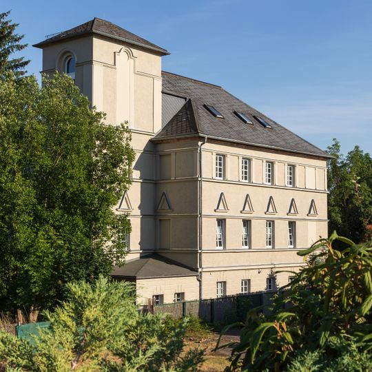 Turmbau; Verbandsstoffe-Fabrik Hainichen