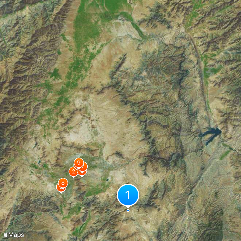 Mes Aynak Map