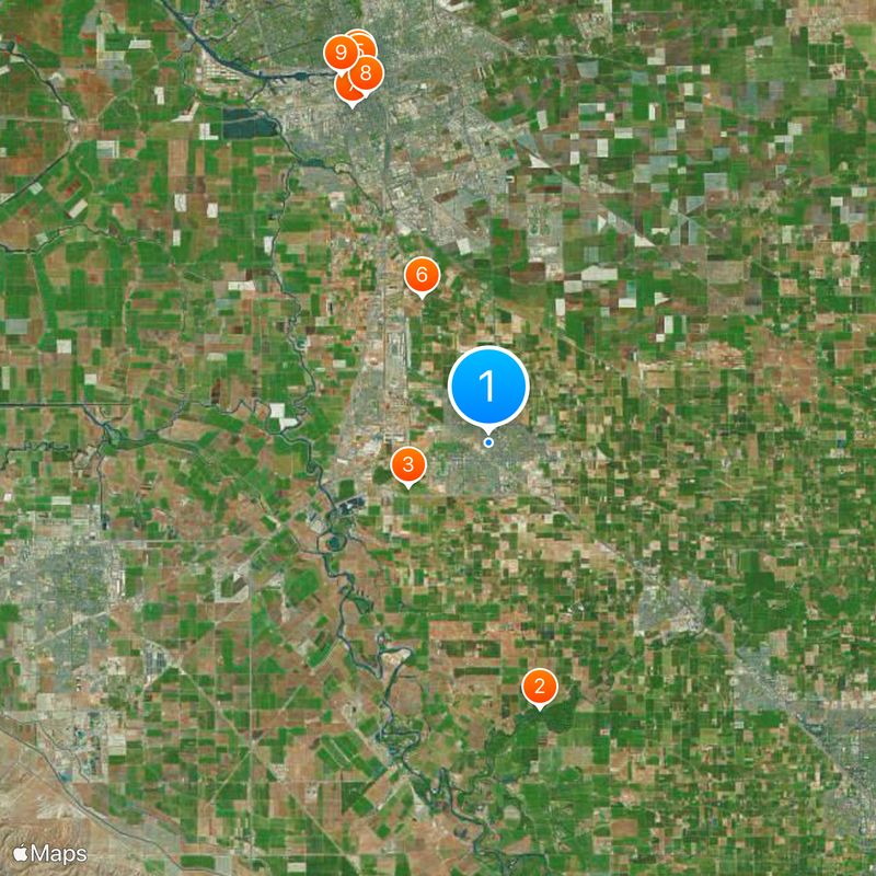 Manteca Map