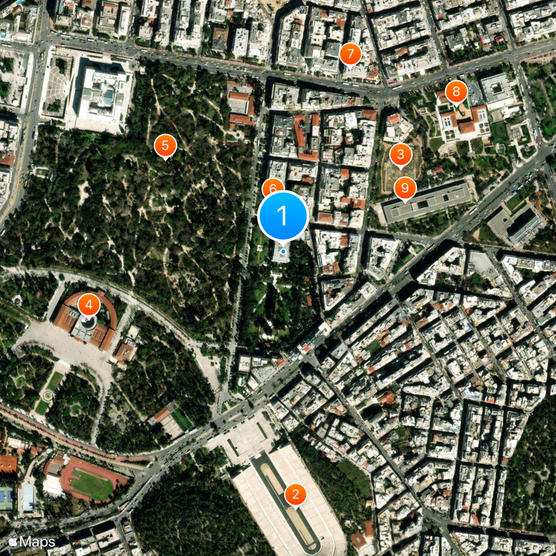 Presidential Mansion Map