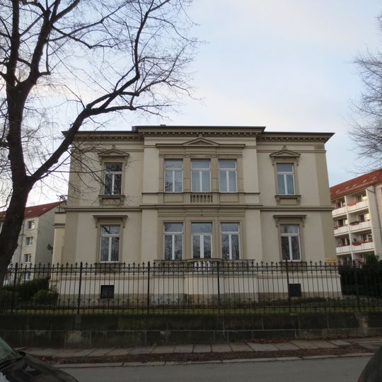 Villa mit Garten und Einfriedung Kaßbergstraße 3