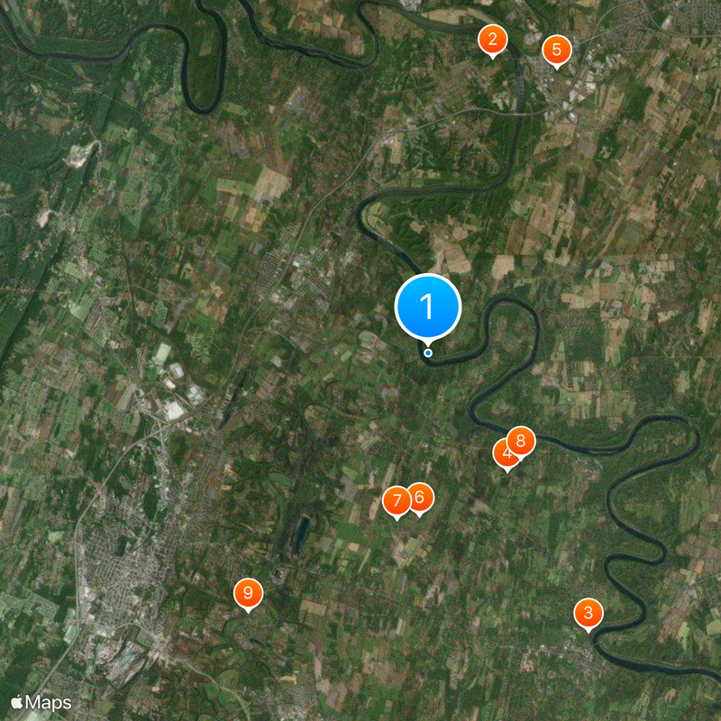 Chesapeake and Ohio Canal Carte