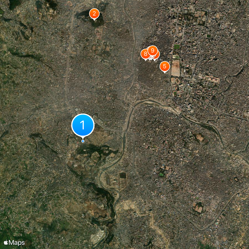 Tribhuvan University Map