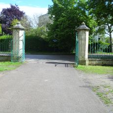 Gate Piers Gates And Railings At Entrance To Drive Of Pittville Park