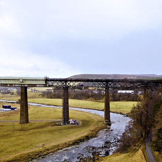 Tomatin, Railway Viaduct Over River Findhorn