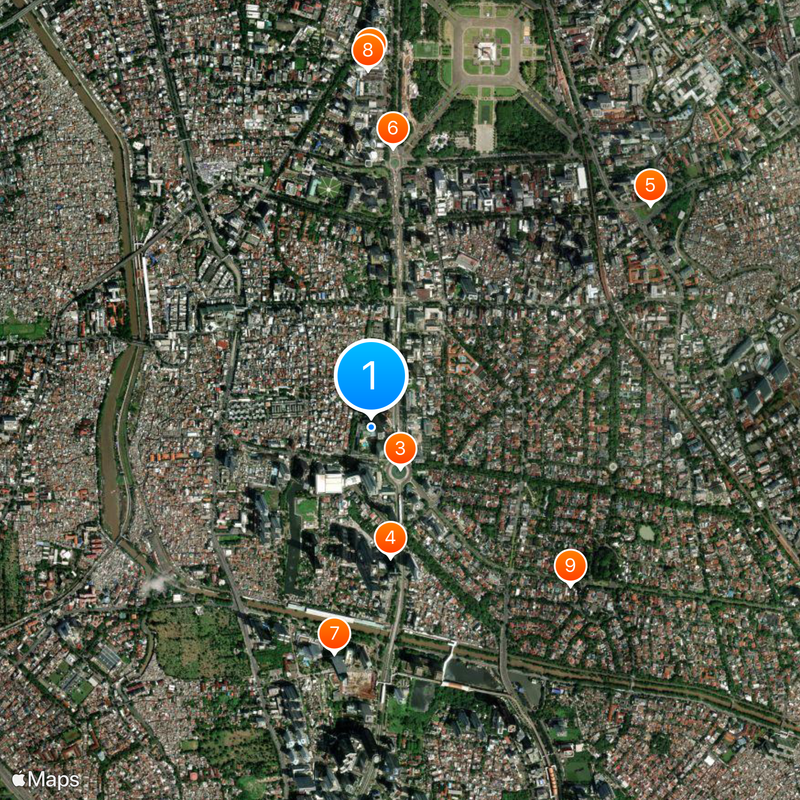 Plaza Indonesia Map