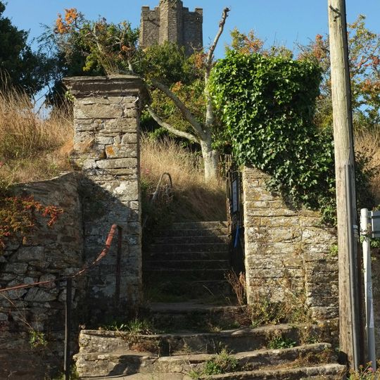 Gate-Piers,Gate And Steps South, South West Of Church Of St Michael
