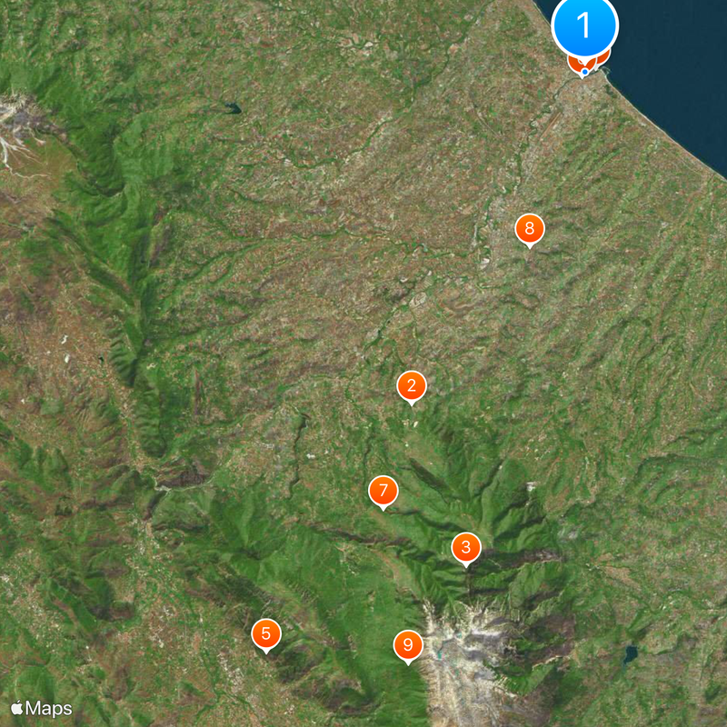 Province de Pescara Carte