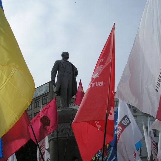 Monumento a Tarás Shevchenko en Donetsk