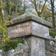 Milepost Pier 20 Yards West Of Great Whittington Road End
