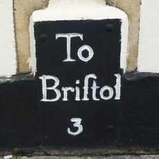 Milestone, Two Mile Hill Road, jct with Regent Street, Kingswood (by Estate Agent & Solicitors) No. 379