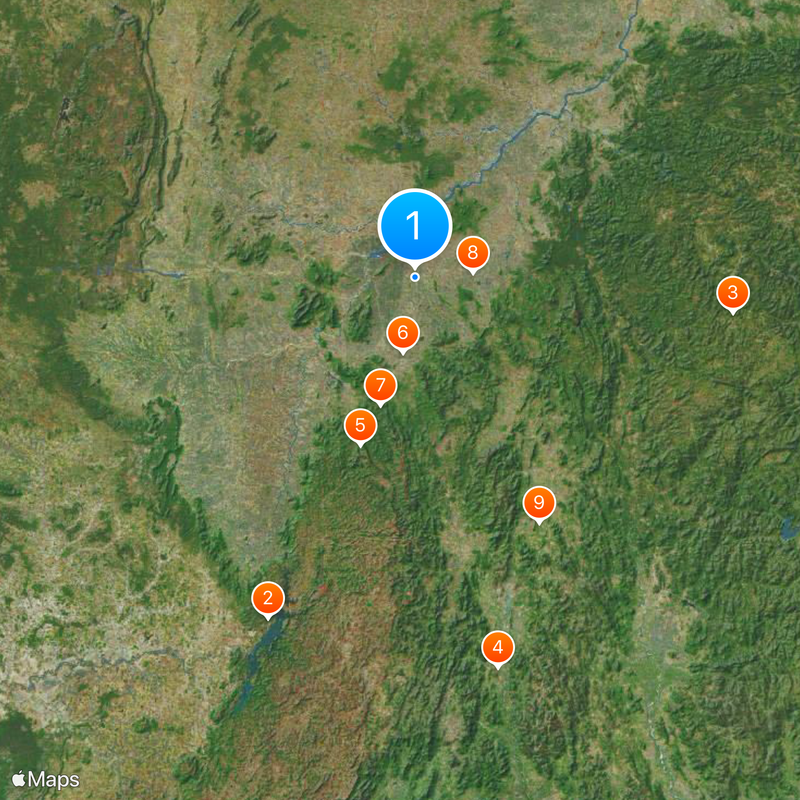 Kalahandi district Map