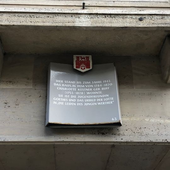 Stadttafel Charlotte Buff