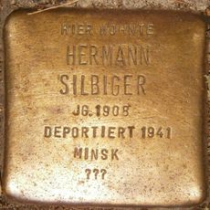 Stolperstein dedicated to Hermann Silbiger