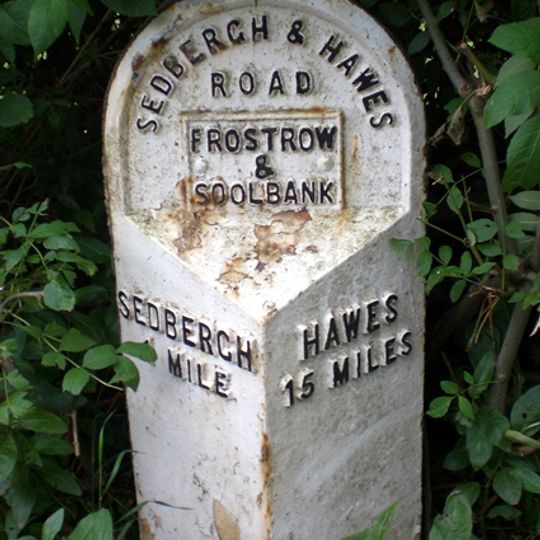 Milestone Approximately 120 Metres East Of Junction With Frostrow Lane