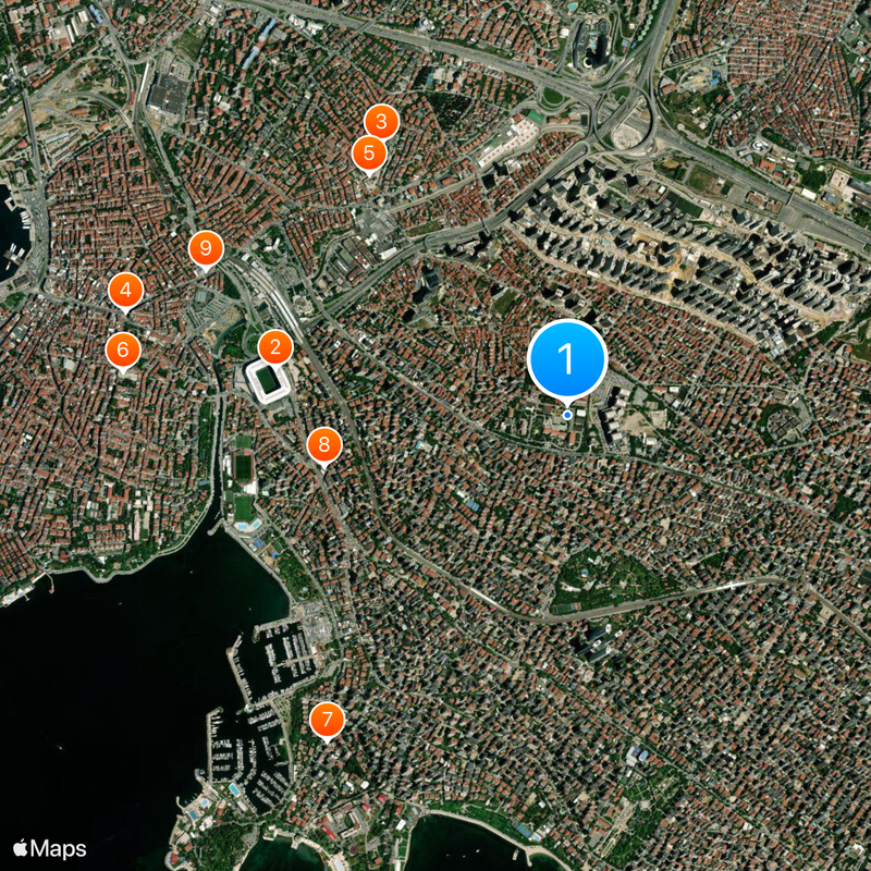 Marmara University Map