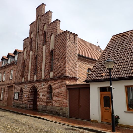 Ehemalige Synagoge und heutige römisch-katholische Kirche in Goldberg