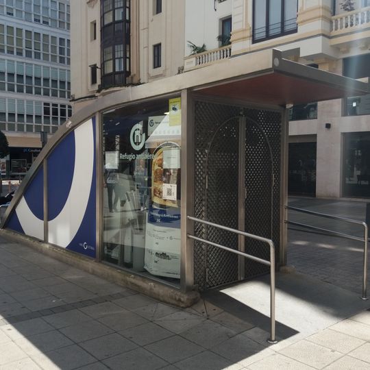 Refugio antiaéreo de Santander