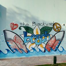 The Baxkyard beach