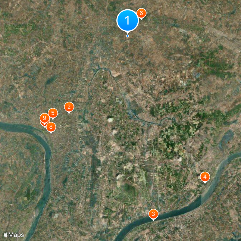 Vientiane Railway Station Map