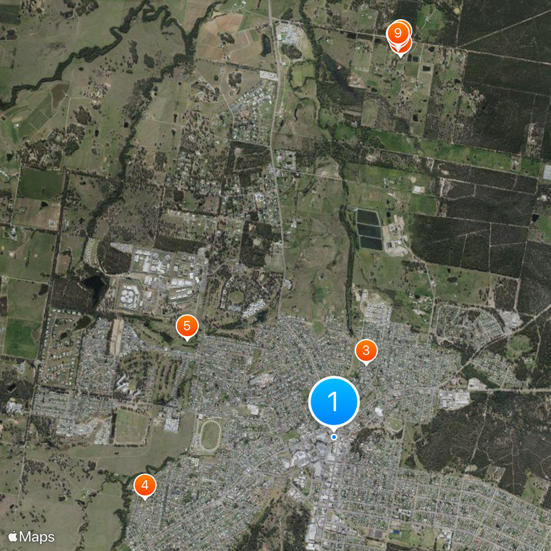 Cessnock Map