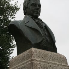 Bust Of Sir Walter Scott, Bank Street, Galashiels