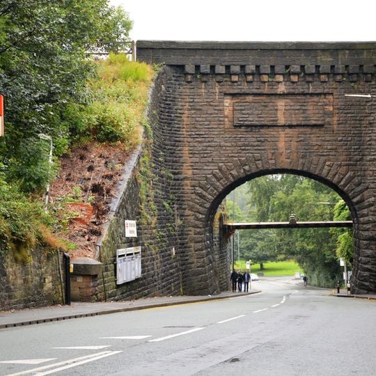 Railway Bridge By Kearsley Station