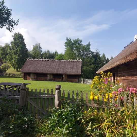 Zagroda litewska z przełomu XIX i XX w./ Puńsk