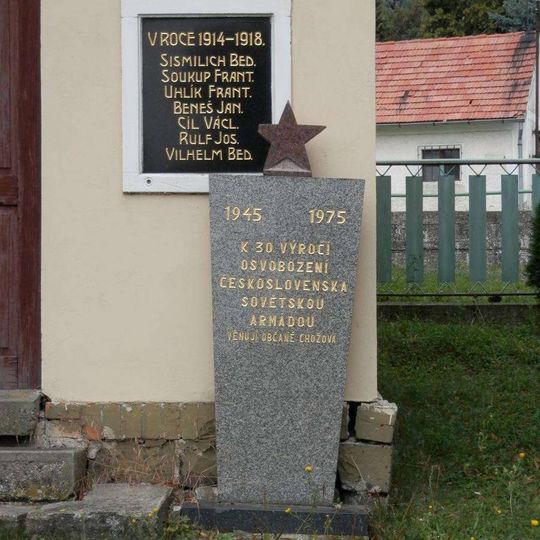 Pomník vojákům Rudé armády v Chožově