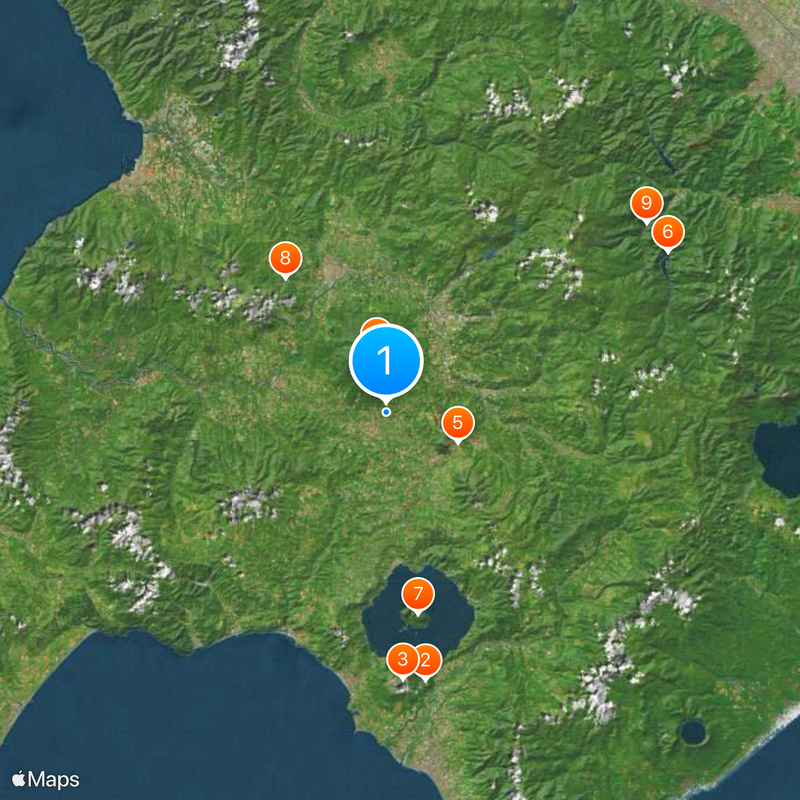 Distretto di Abuta Mappa