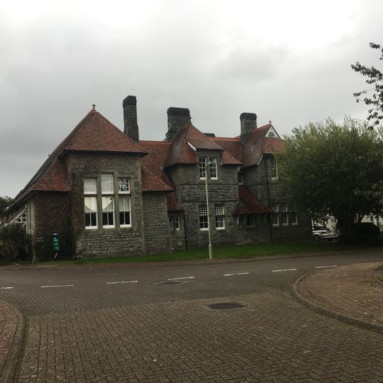 Administrative Block at Former Preswylfa Children's Home, Merthyr Mawr Road
